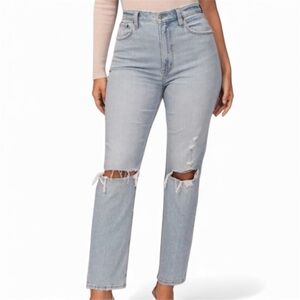 Abercrombie & Fitch Light Blue Boyfriend Jeans